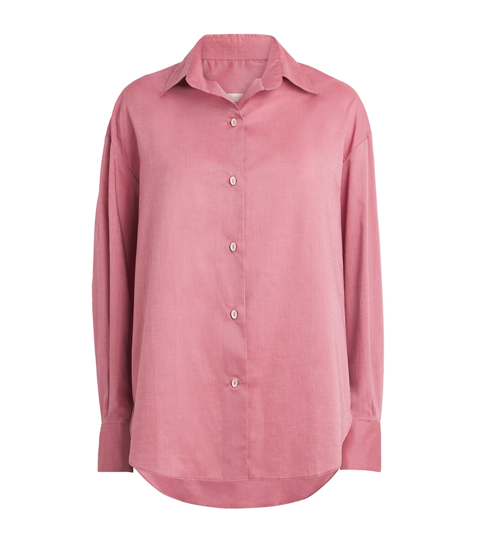 Cotton Oversized Vau Shirt