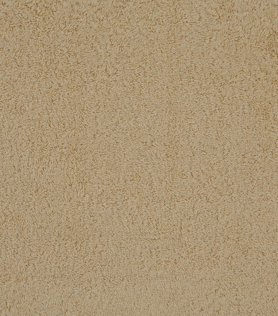 Frette Cotton Unito Bath Sheet (100cm x 150cm) Golden Beige Image 6