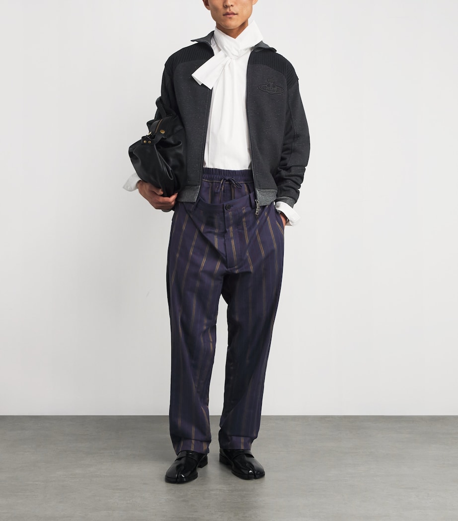 Organic Cotton Alien Track Jacket N403 CHARCOAL Image 2