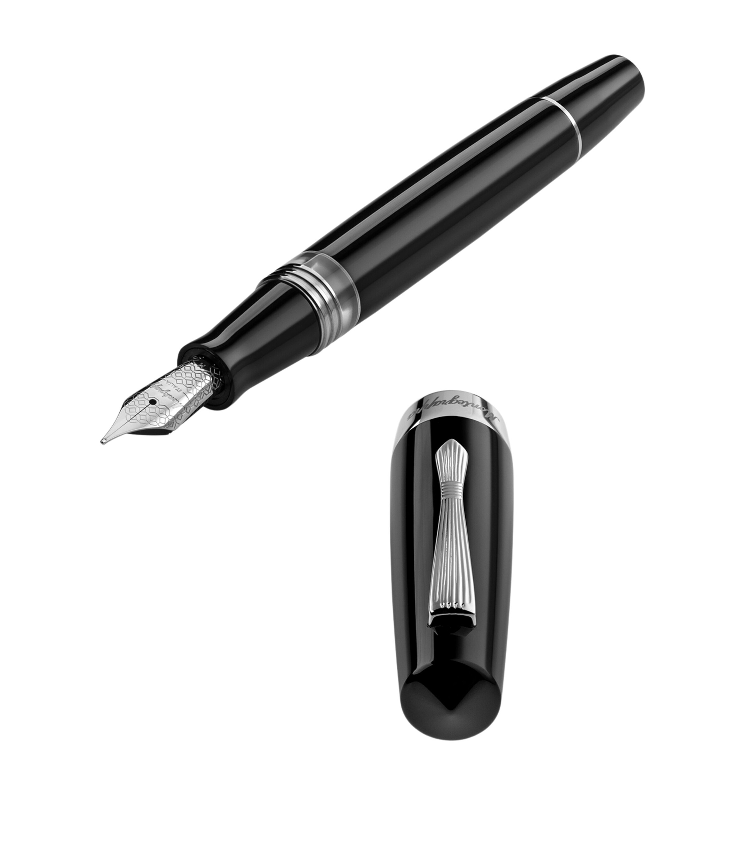 Elmo 02 Plus Fountain Pen NIGHT Image 3