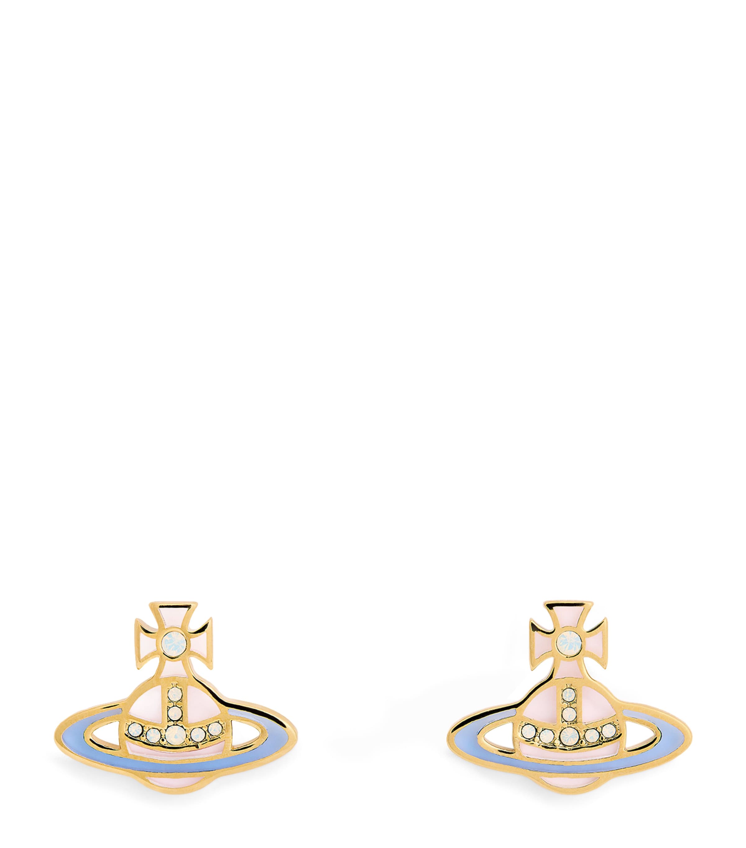 Vivienne Westwood Concetta Bas Relief Earrings In Gold