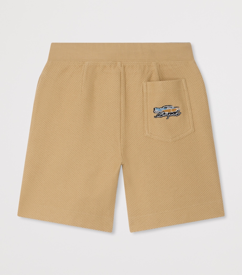 Bonpoint Organic Cotton Ed Bermuda Shorts (10-14 Years) Upb Beige Image 2