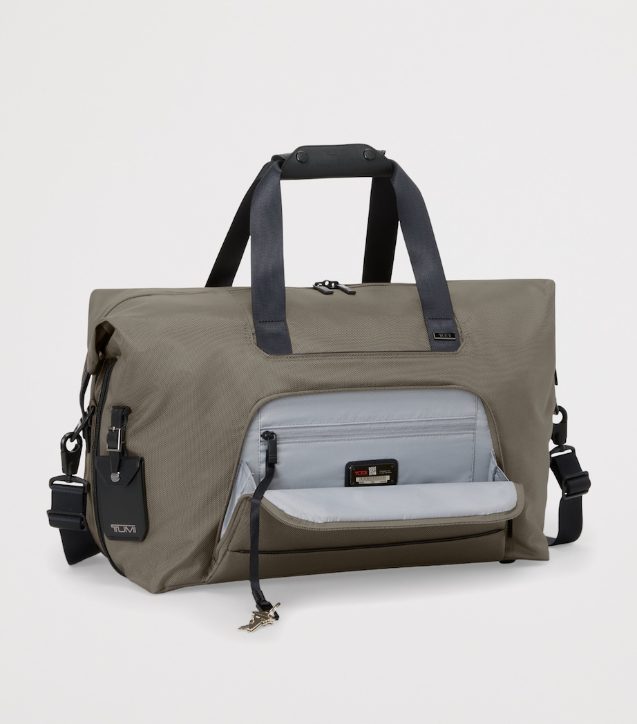Tumi Alpha 4 Double Expansion Duffle Bag Grey Alloy Image 3