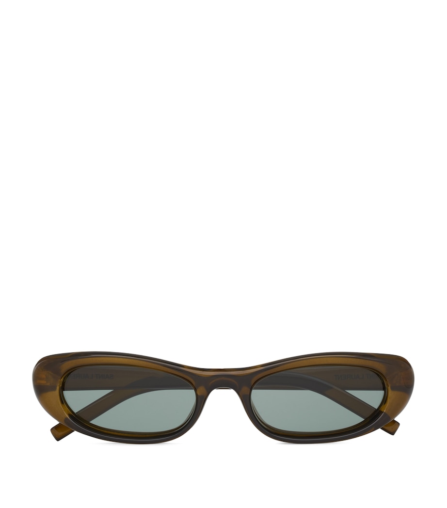 Saint Laurent Narrow Cat Eye Sunglasses Image 1