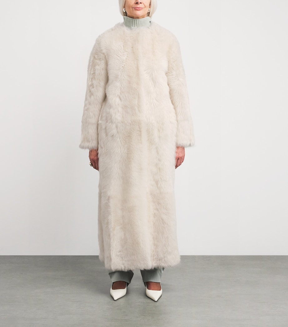 Lamb Fur Coat A1006 Image 3