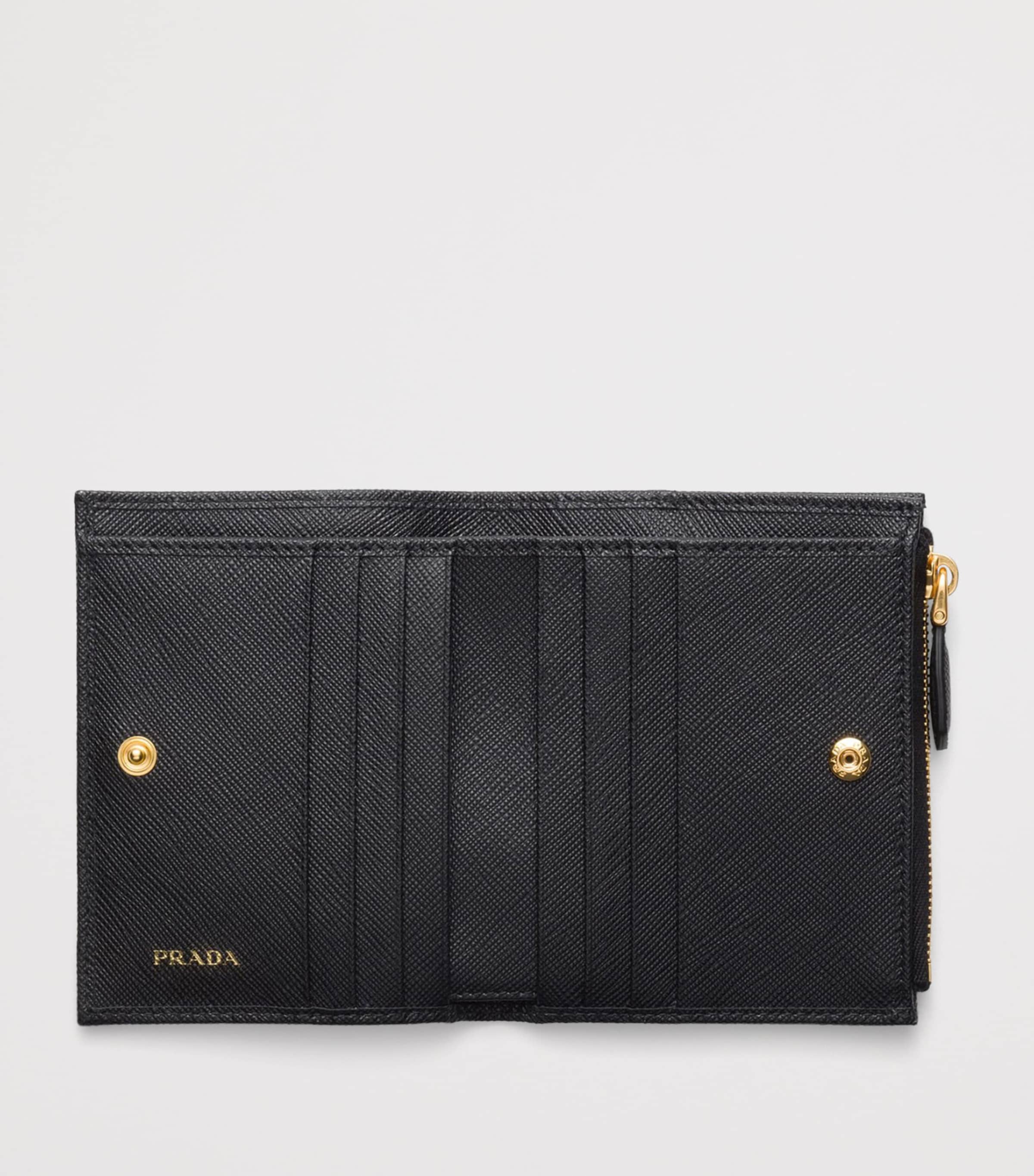 Small Saffiano Leather Wallet F0002 Image 2