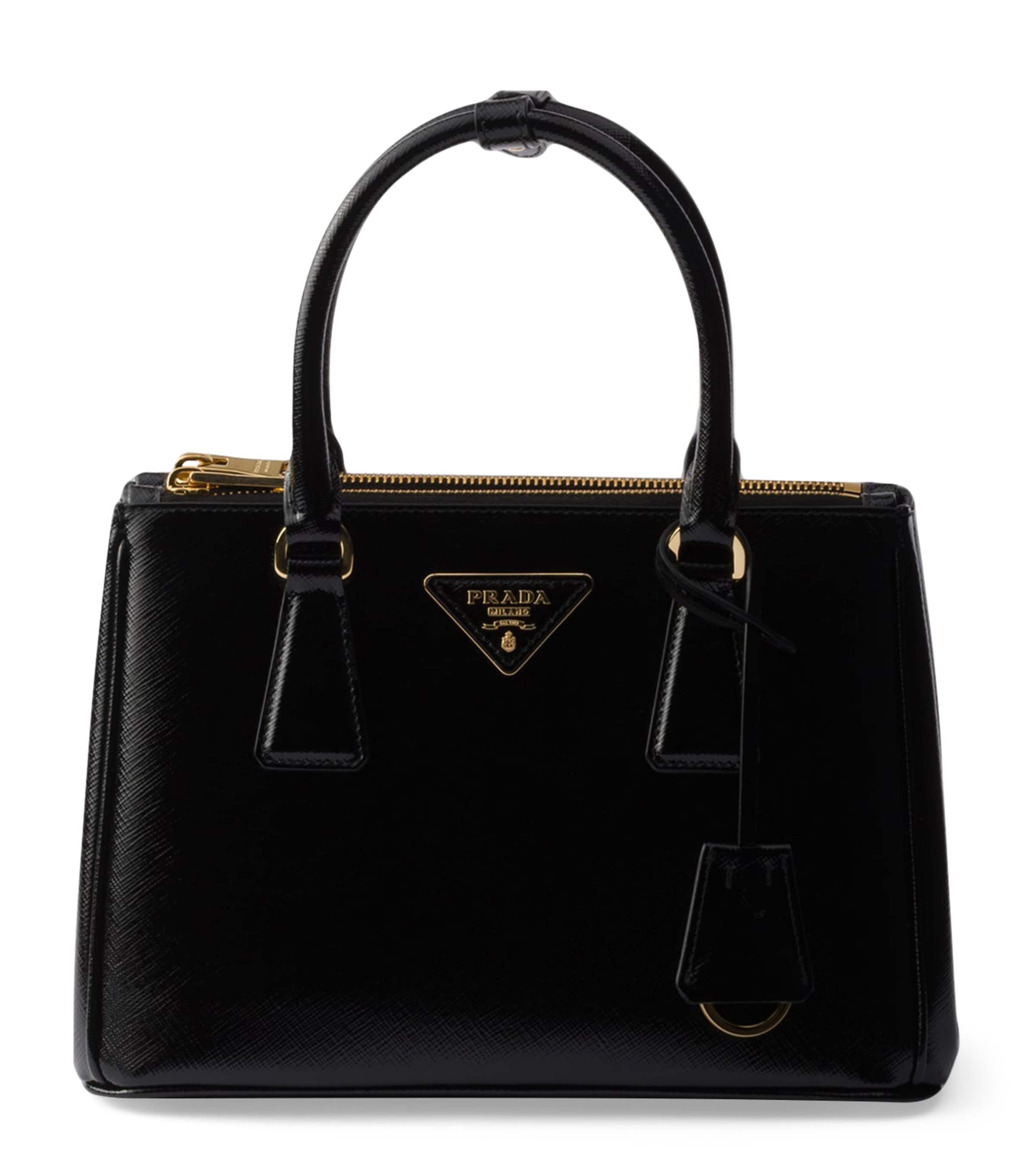 Small Saffiano Leather Galleria Top-Handle Bag F0002 Image 1
