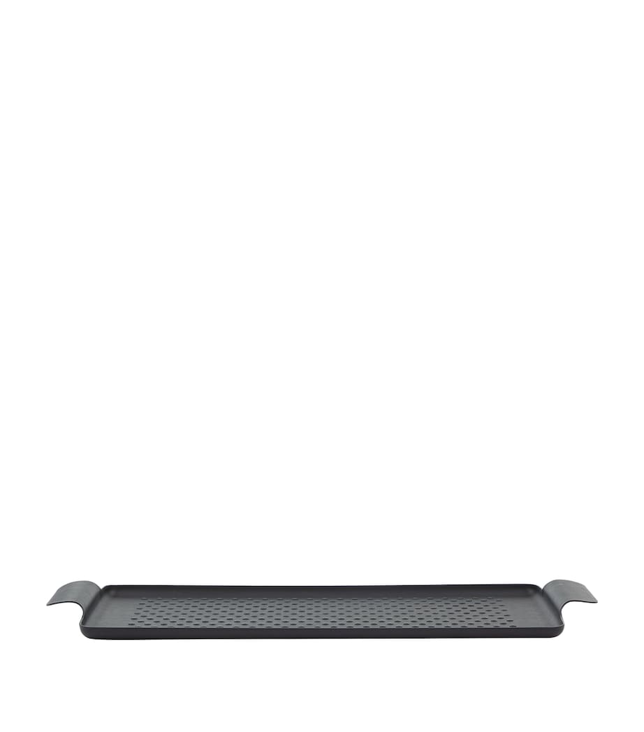 Pressed Rubber Grip Tray (35cm) BLACK Image 1