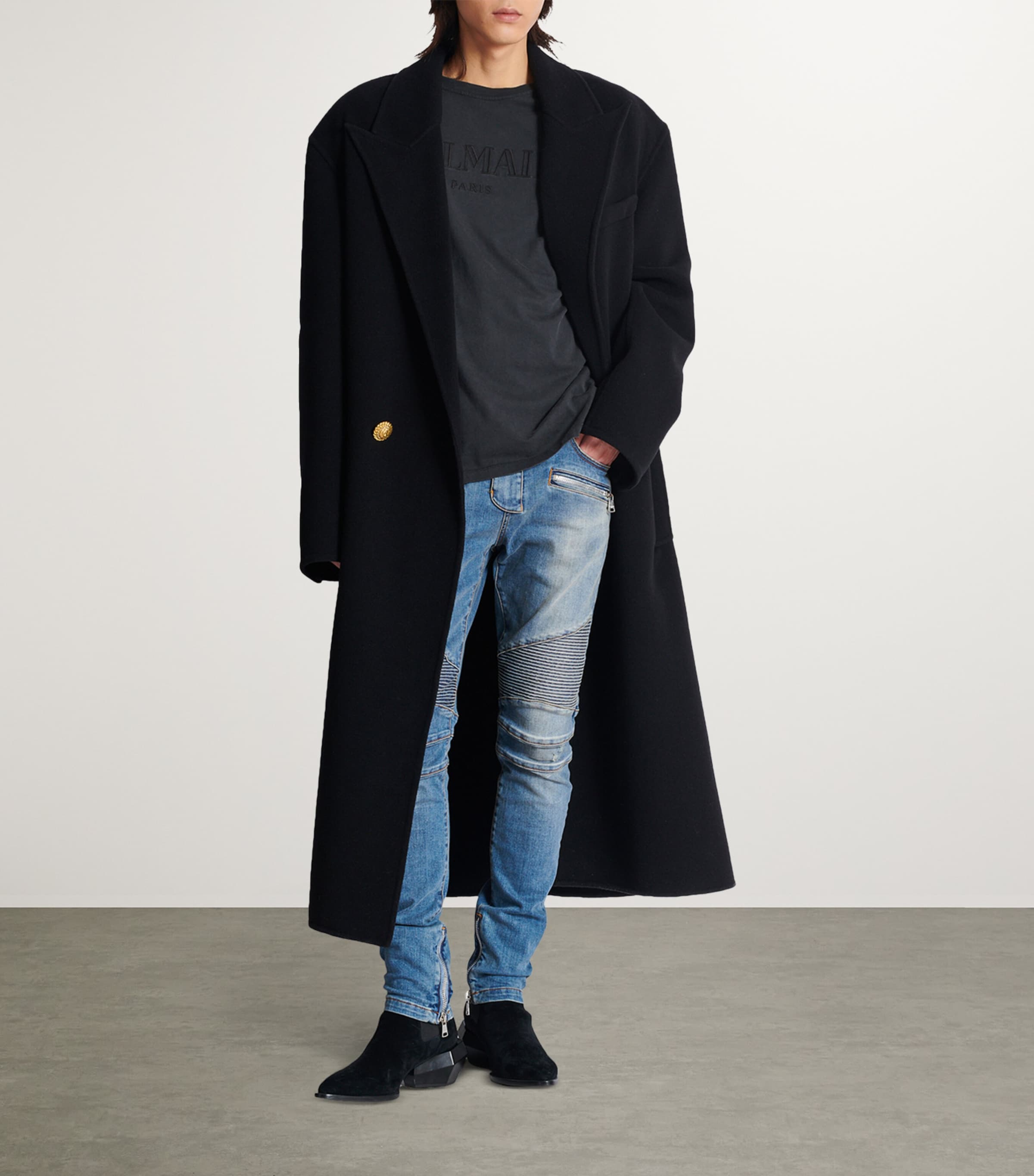 Cotton Logo T-Shirt YGD GRIS/GRIS Image 3