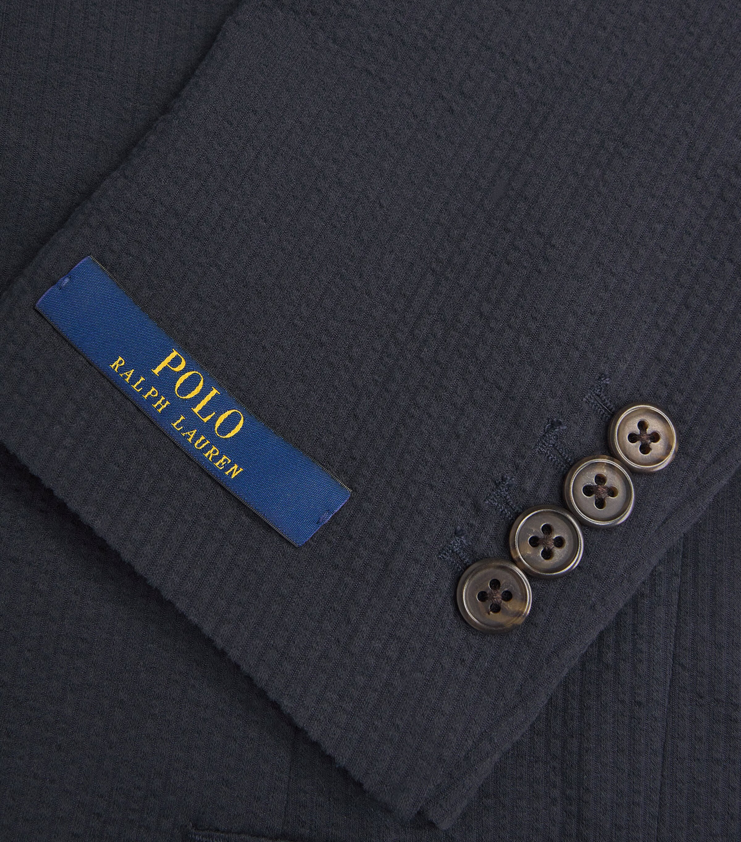 Seersucker Modern Knit Soft Blazer NAVY Image 5