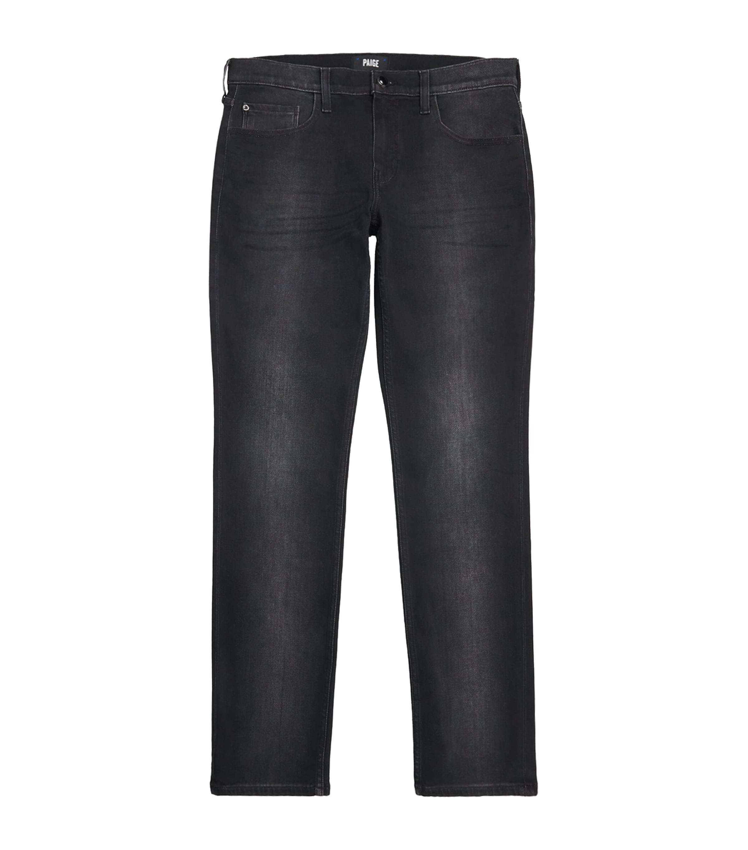 Paige Federal Slim Jeans In Black