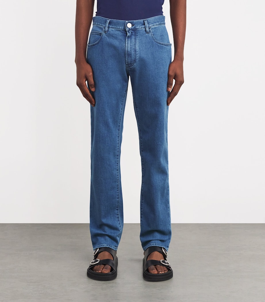 Stretch-Cotton Slim Jeans MB002 Image 3