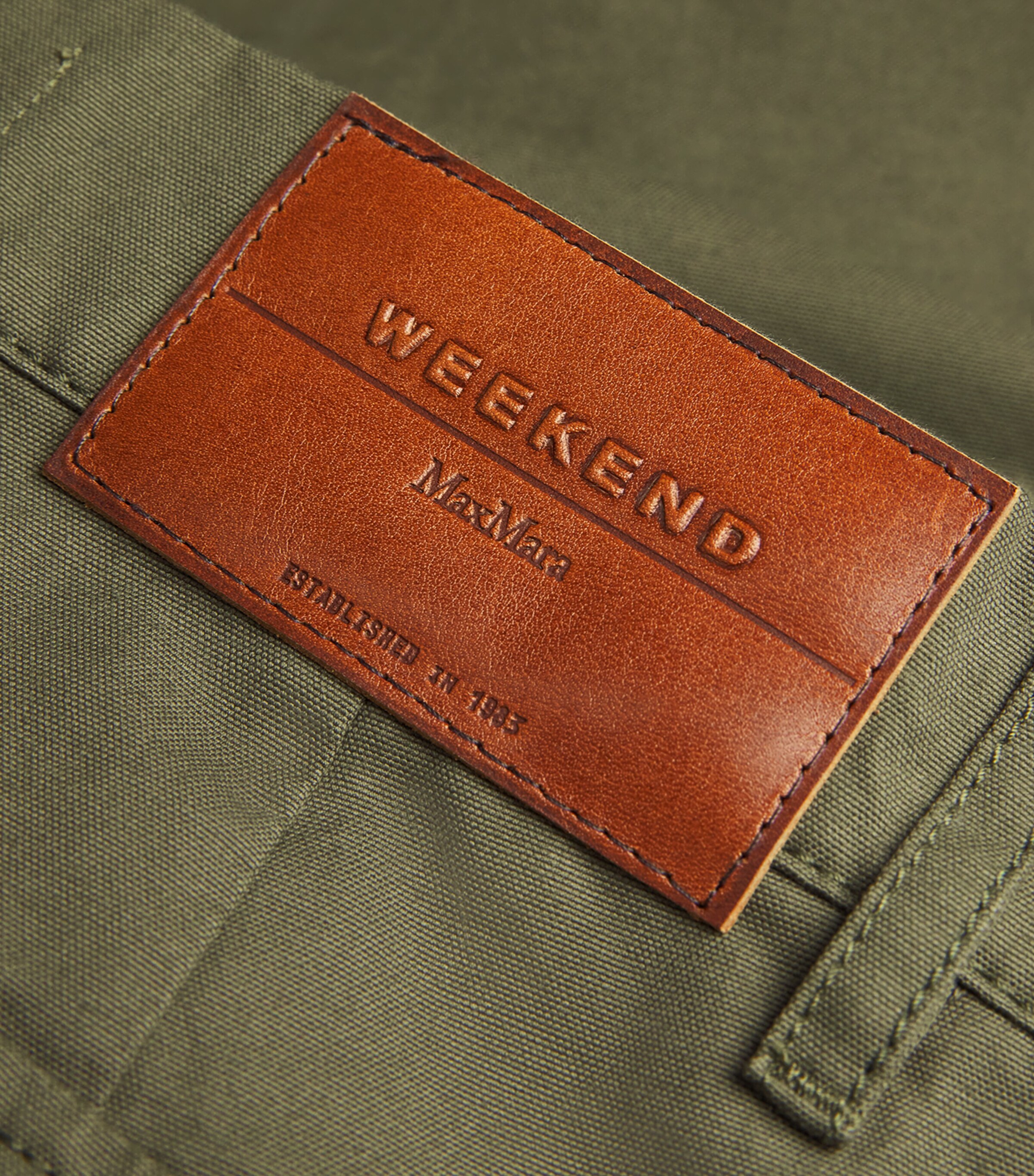 Weekend Max Mara Cotton Canvas Cargo Trousers | Harrods US