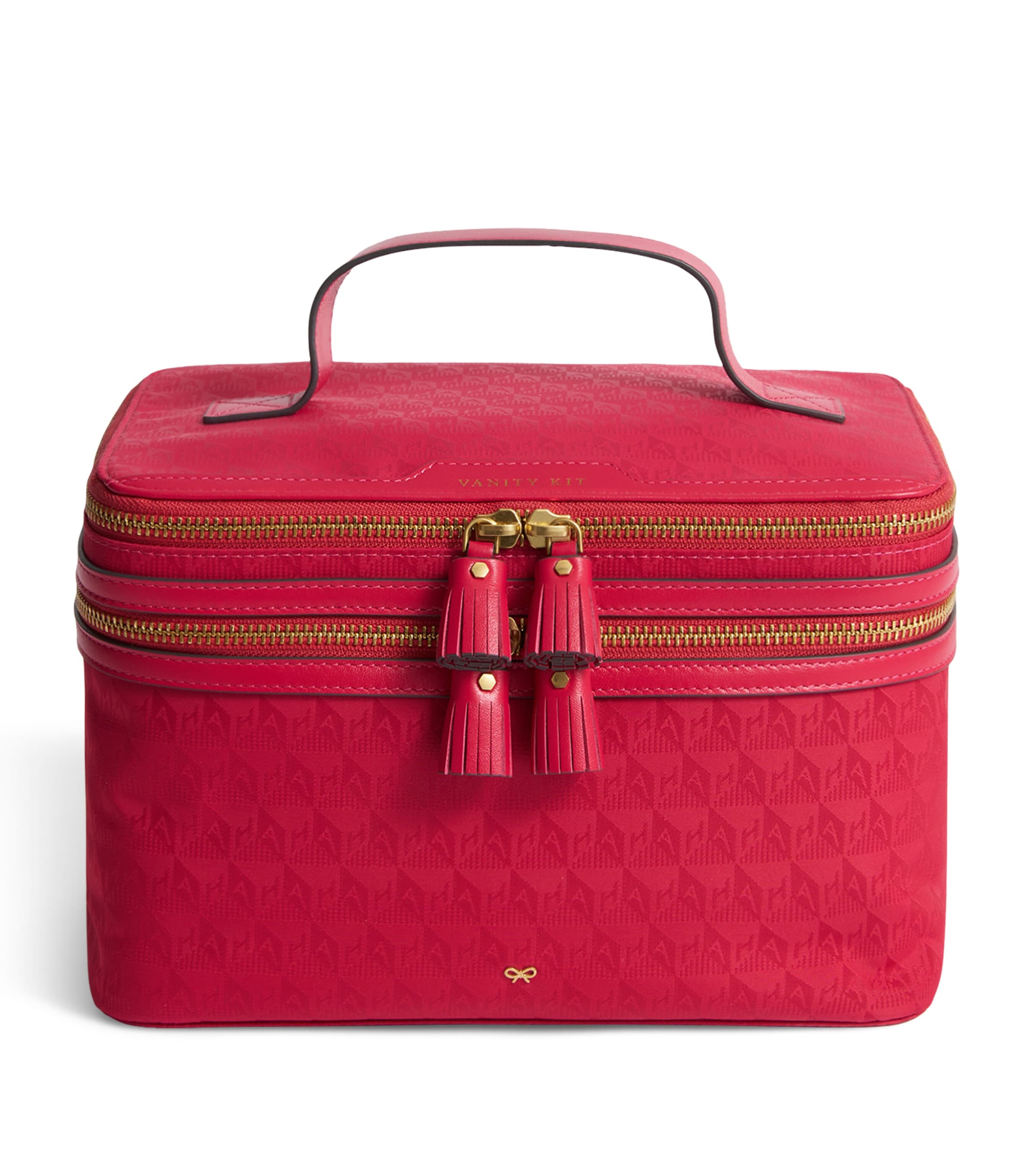 Jacquard Logo Vanity Kit Bag MAGENTA Image 1
