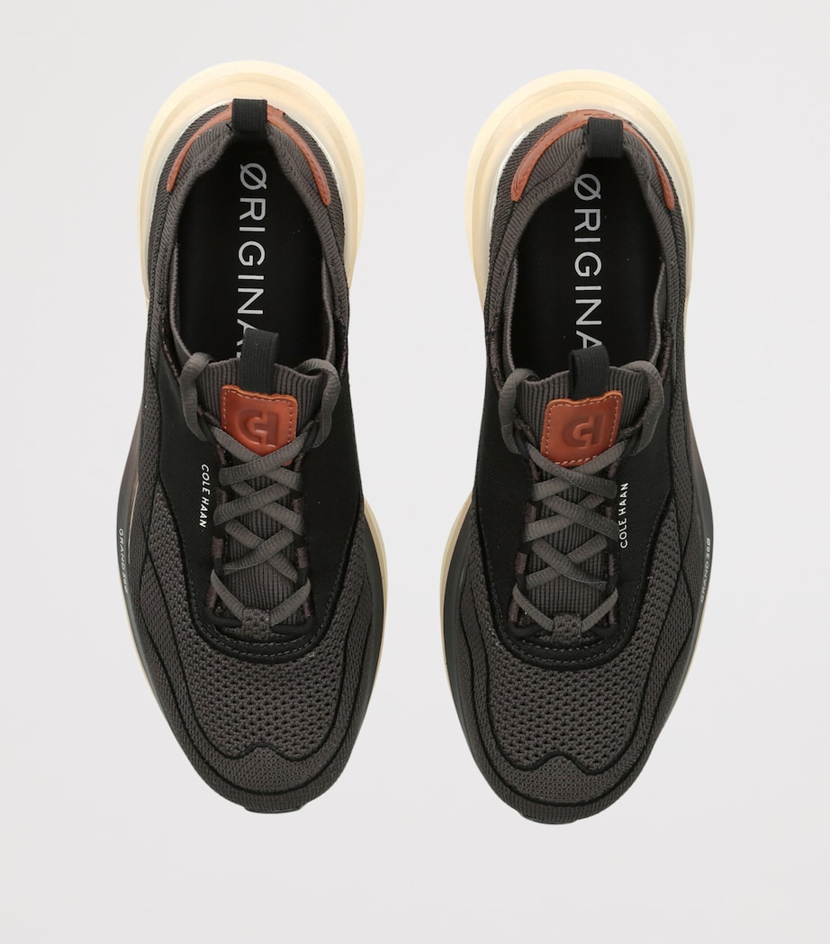 Cole Haan Mens ØriginalGrand Quadstar Stitchlite Running Trainers Grey/dark Image 3
