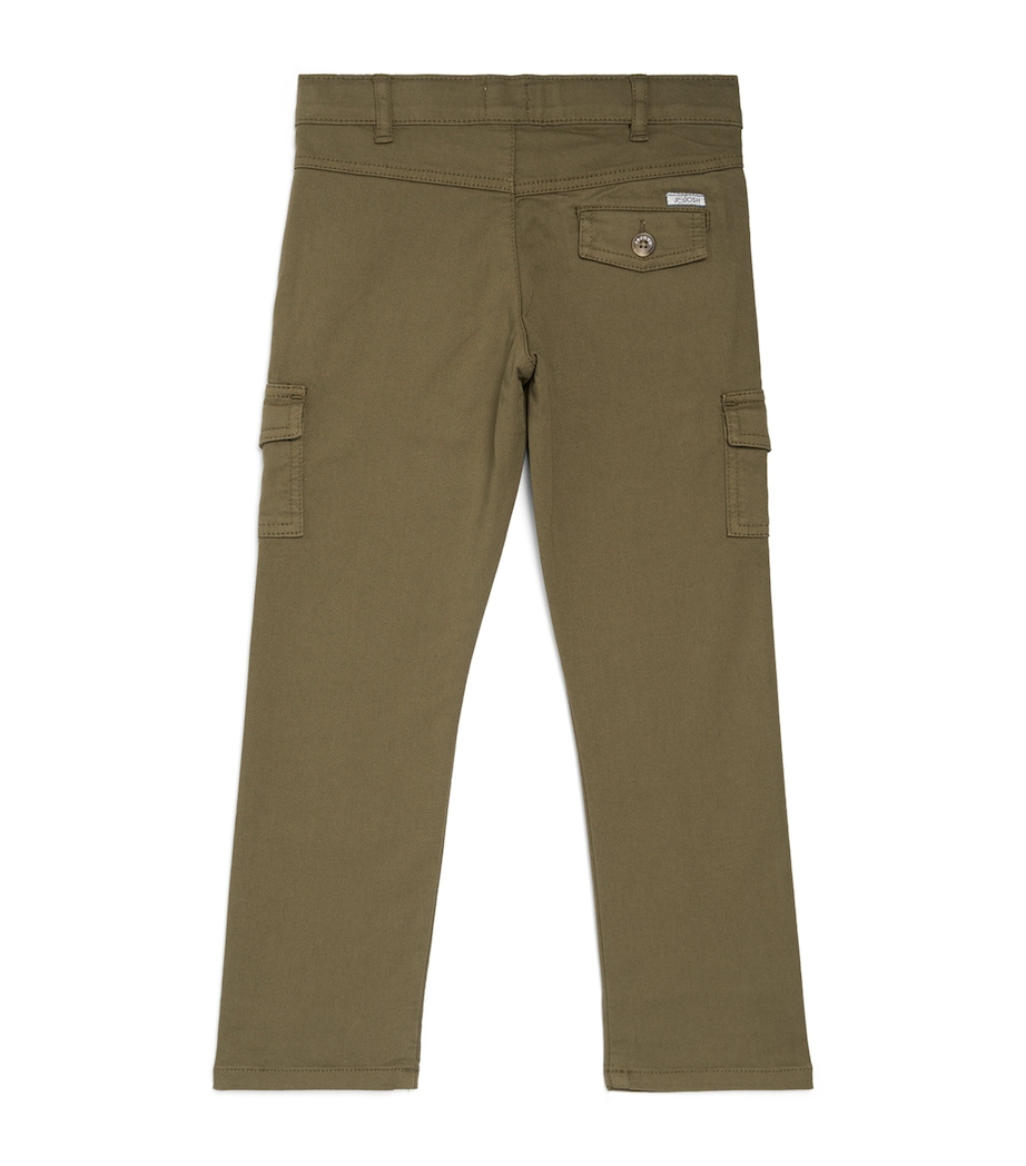 Canvas Cargo Trousers (2-14 Years) KHAKI Image 2