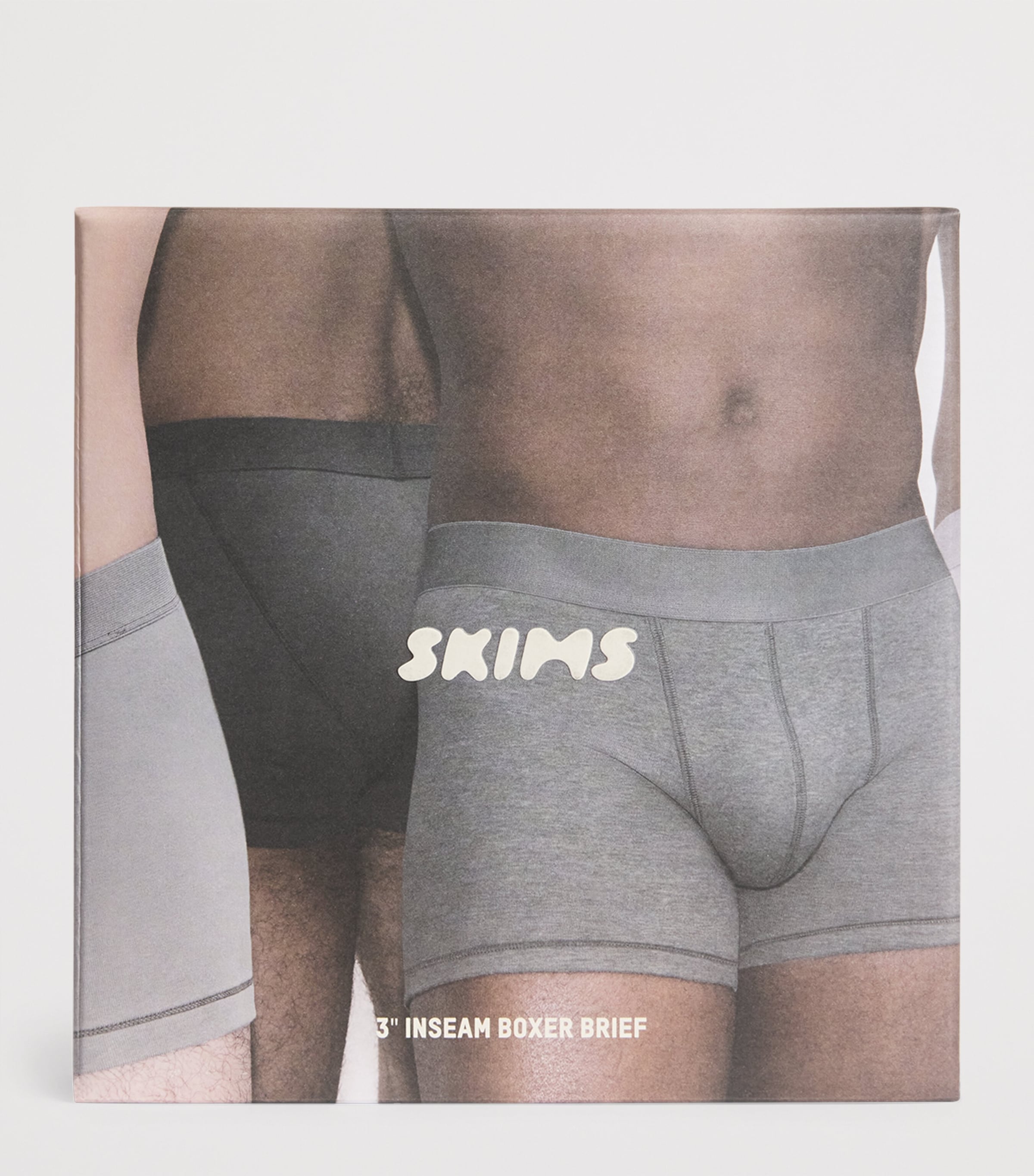 Stretch-Jersey Boxer Briefs (Pack of 3) STONE MULTI Image 4