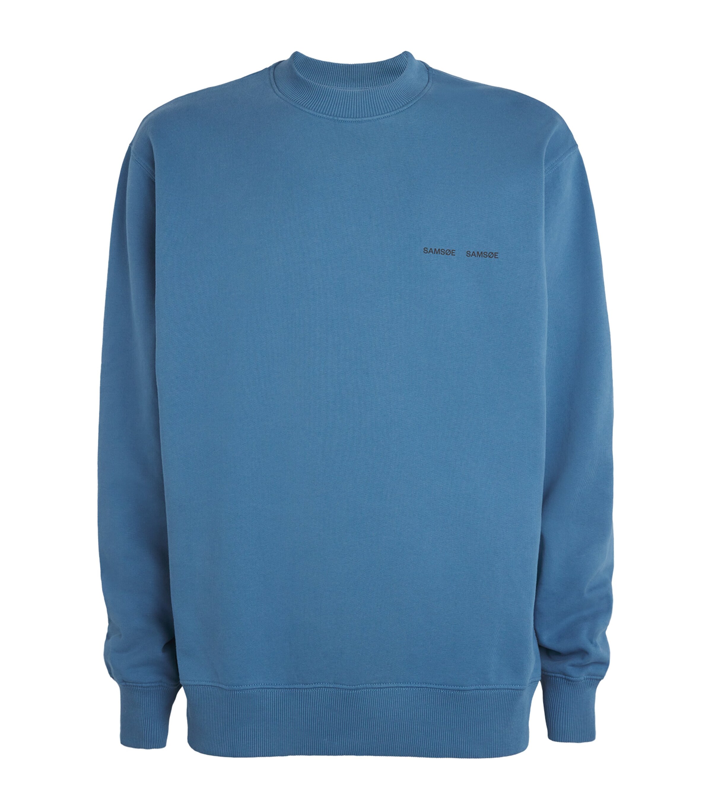 SAMSOE SAMSOE Cotton Logo Sweatshirt | Men New In | Mens Clothing | Men Clothing | Sweatshirts & Hoodies