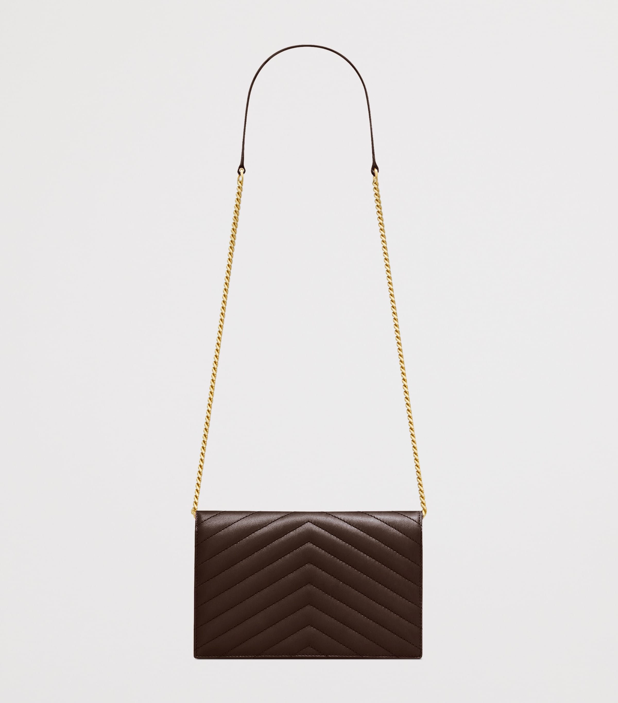 Saint Laurent Cassandre Envelope Chain Wallet Image 4