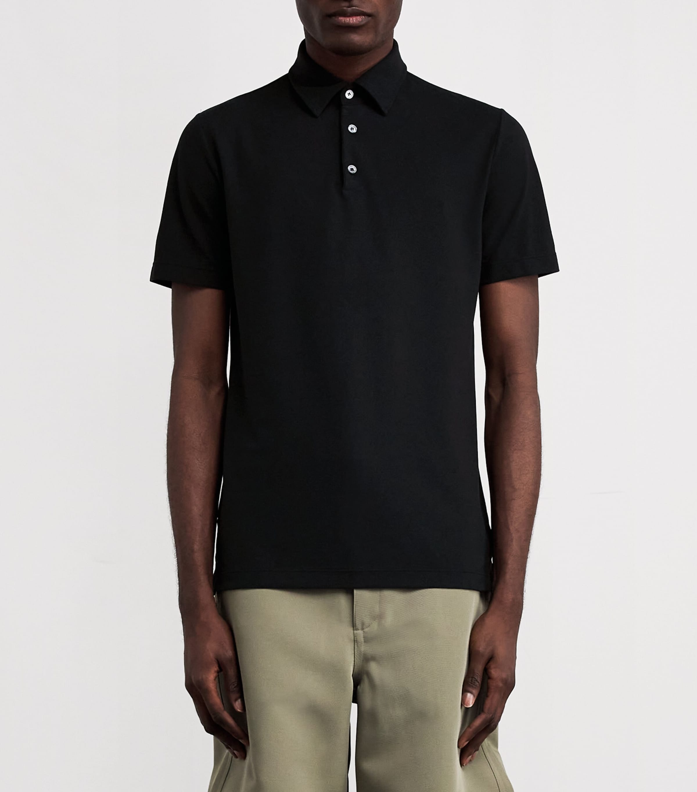 IceCotton Polo Shirt Z0015 NERO Image 3
