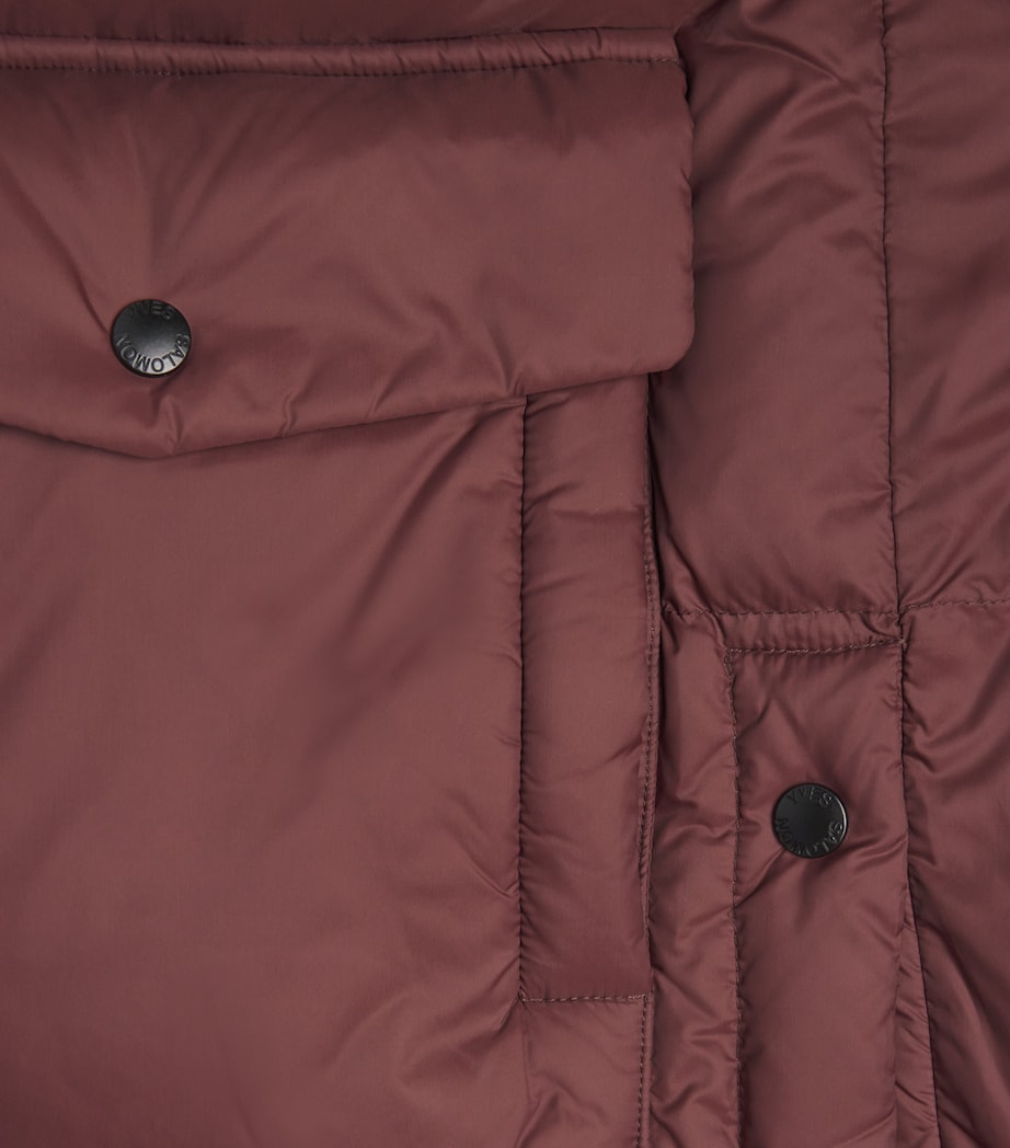 Down Fox Fur-Trim Puffer Jacket A6080 Image 5