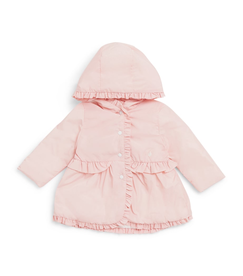 Ruffle-Trim Padded Coat (3 Months - 4 Years) PALE PINK Image 1