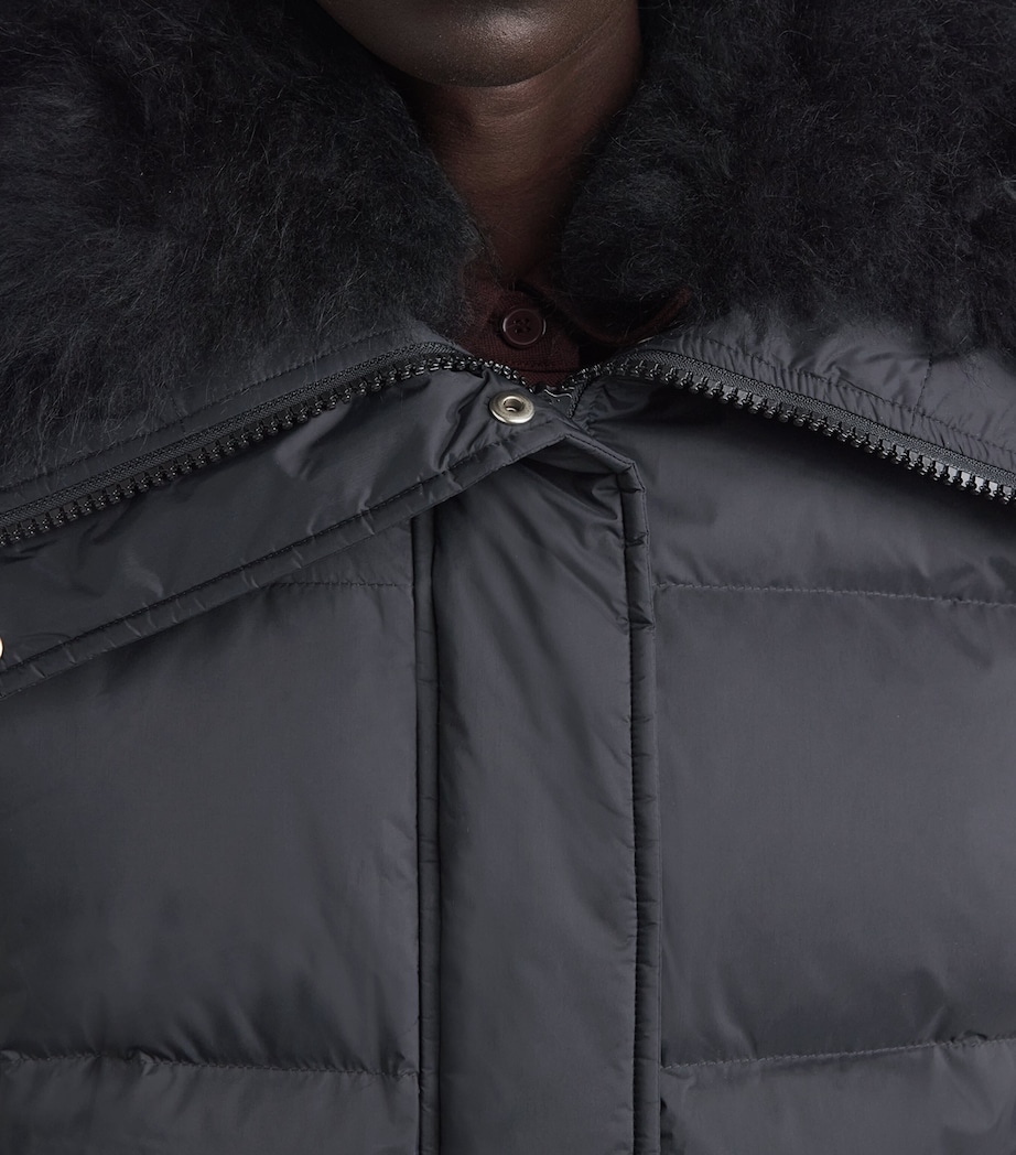 Yves Salomon Womens Down Technical Puffer Jacket Image 3