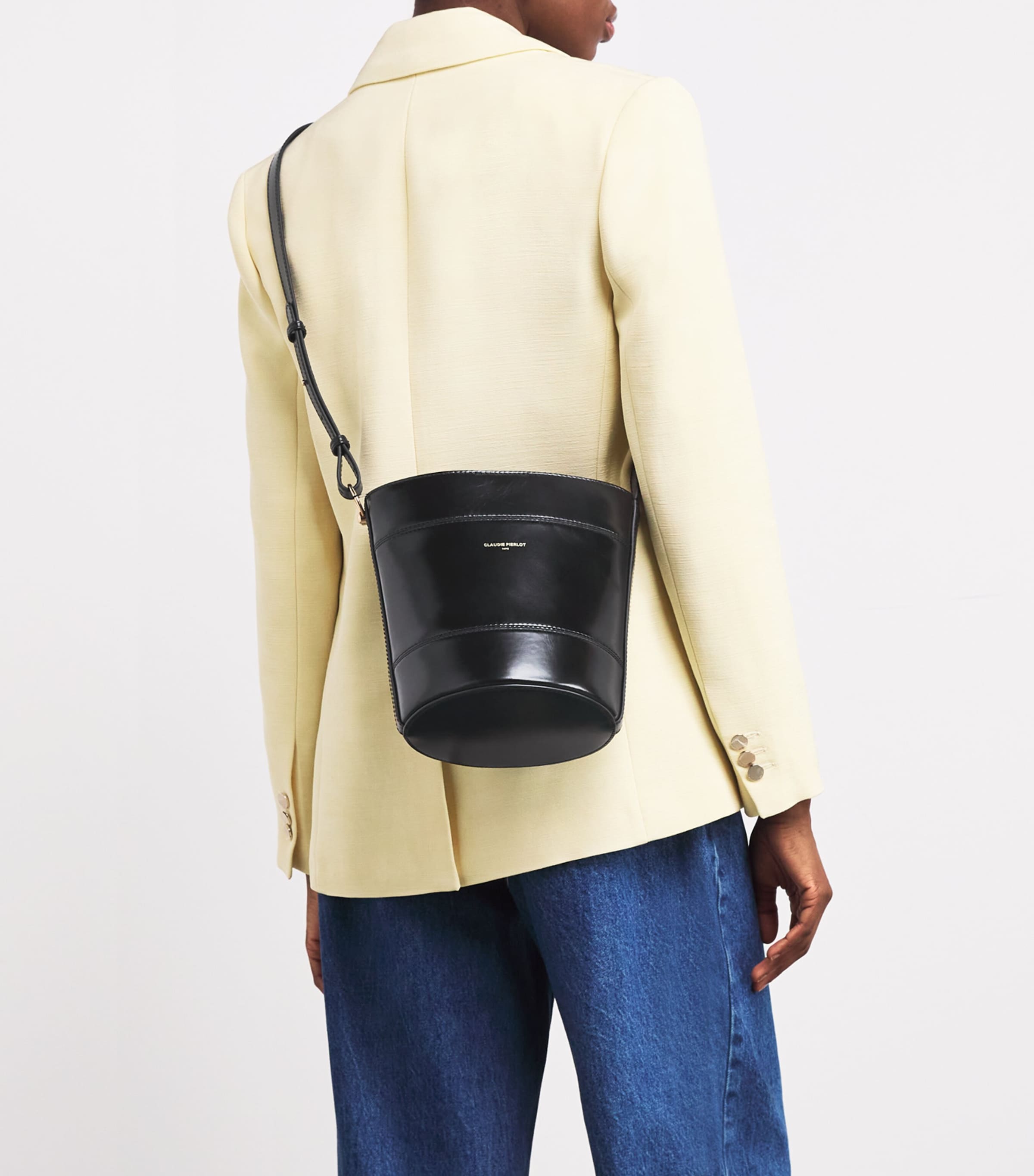 Leather Solveig Bag BLACK Image 5