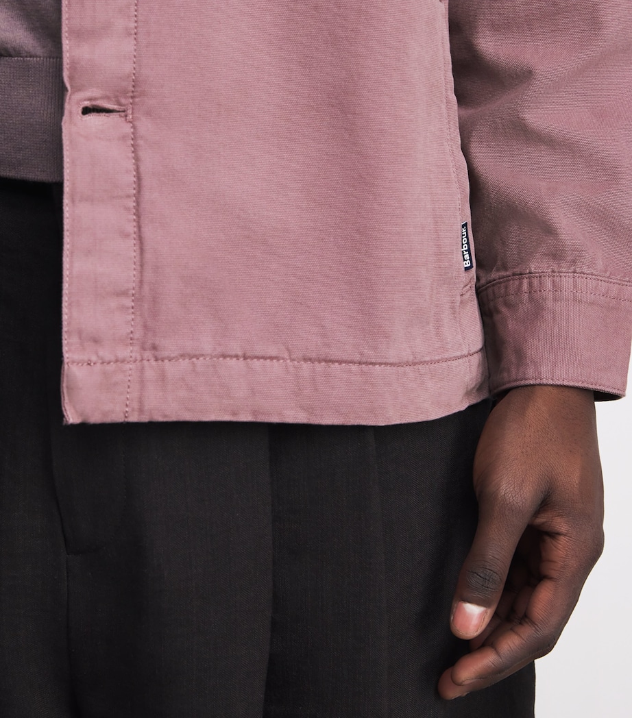 Cotton Washed Overshirt PEPPERCORNPU57 Image 6