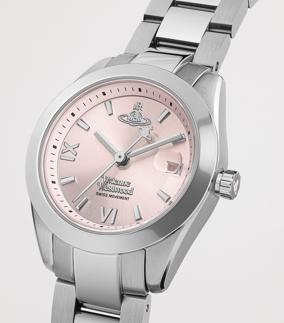 Stainless Steel Fenchurch Watch 29mm SILVER PINK Image 6