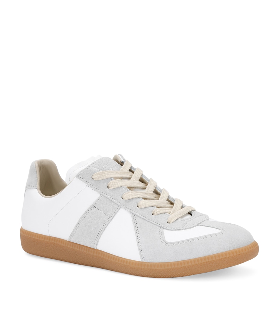 Leather Replica Sneakers WHITE Image 3