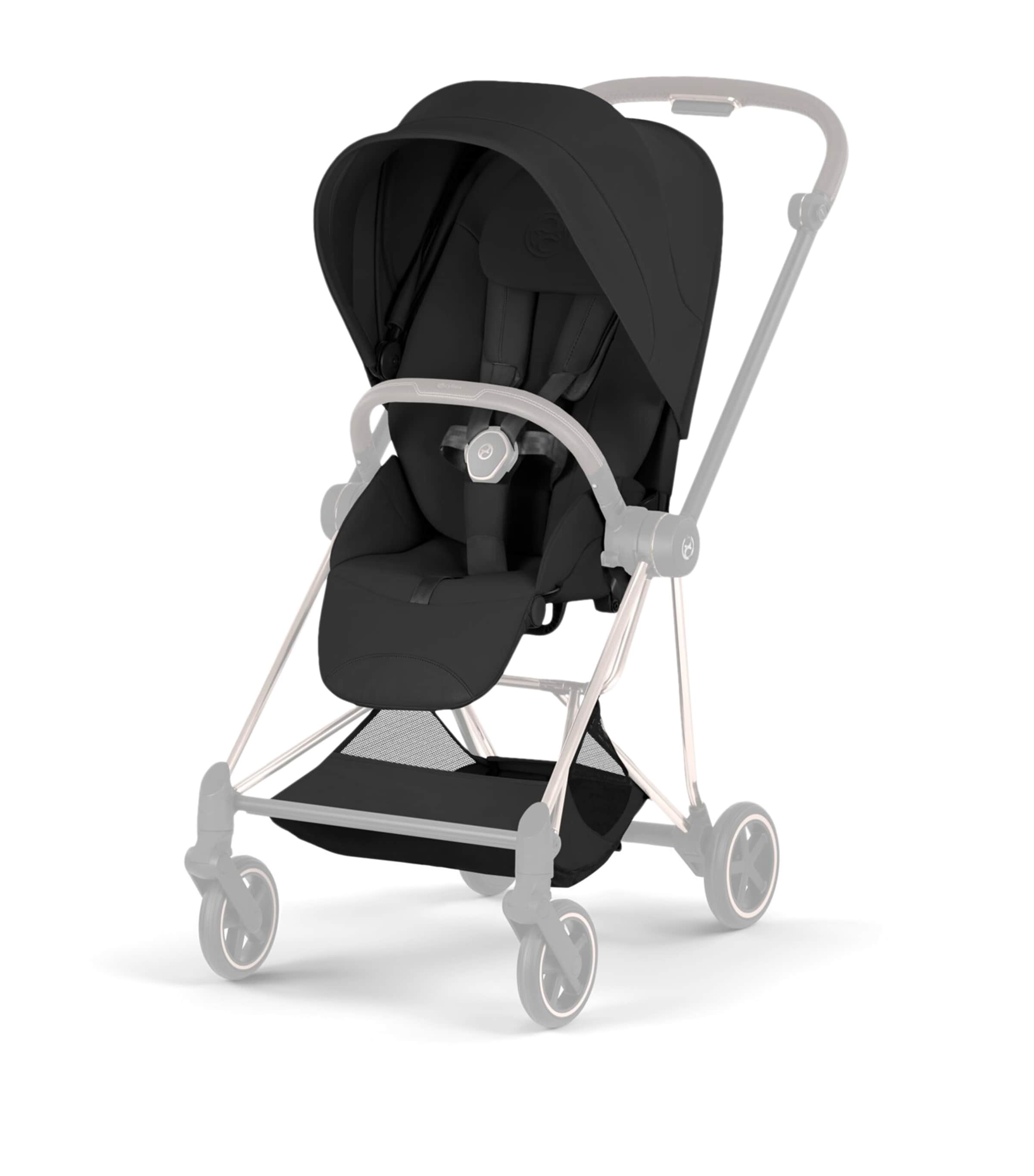 Cybex MIOS Seat Fabric Style Collection Sepia Black Image 1