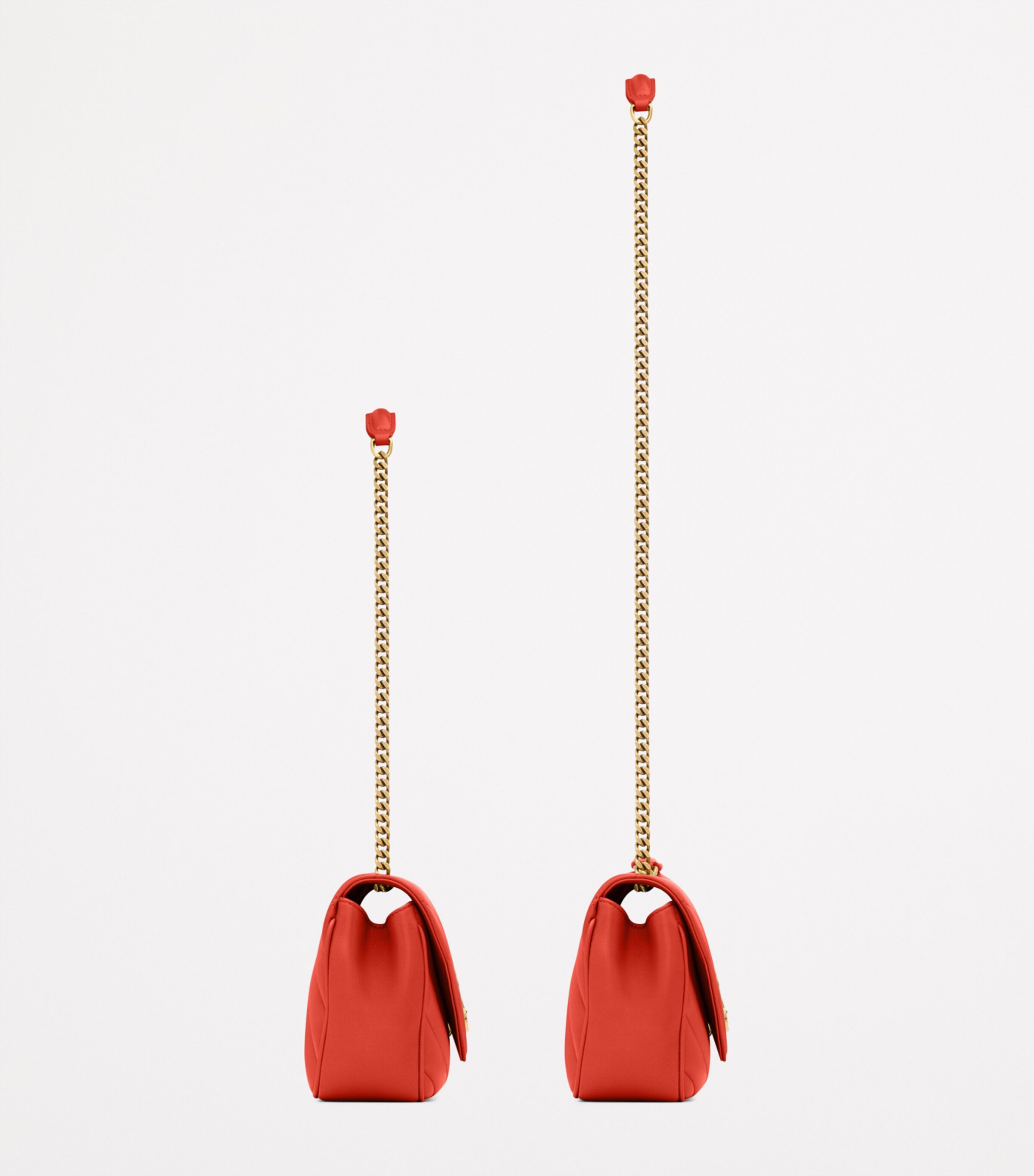 Saint Laurent Small Leather Loulou Shoulder Bag Image 4