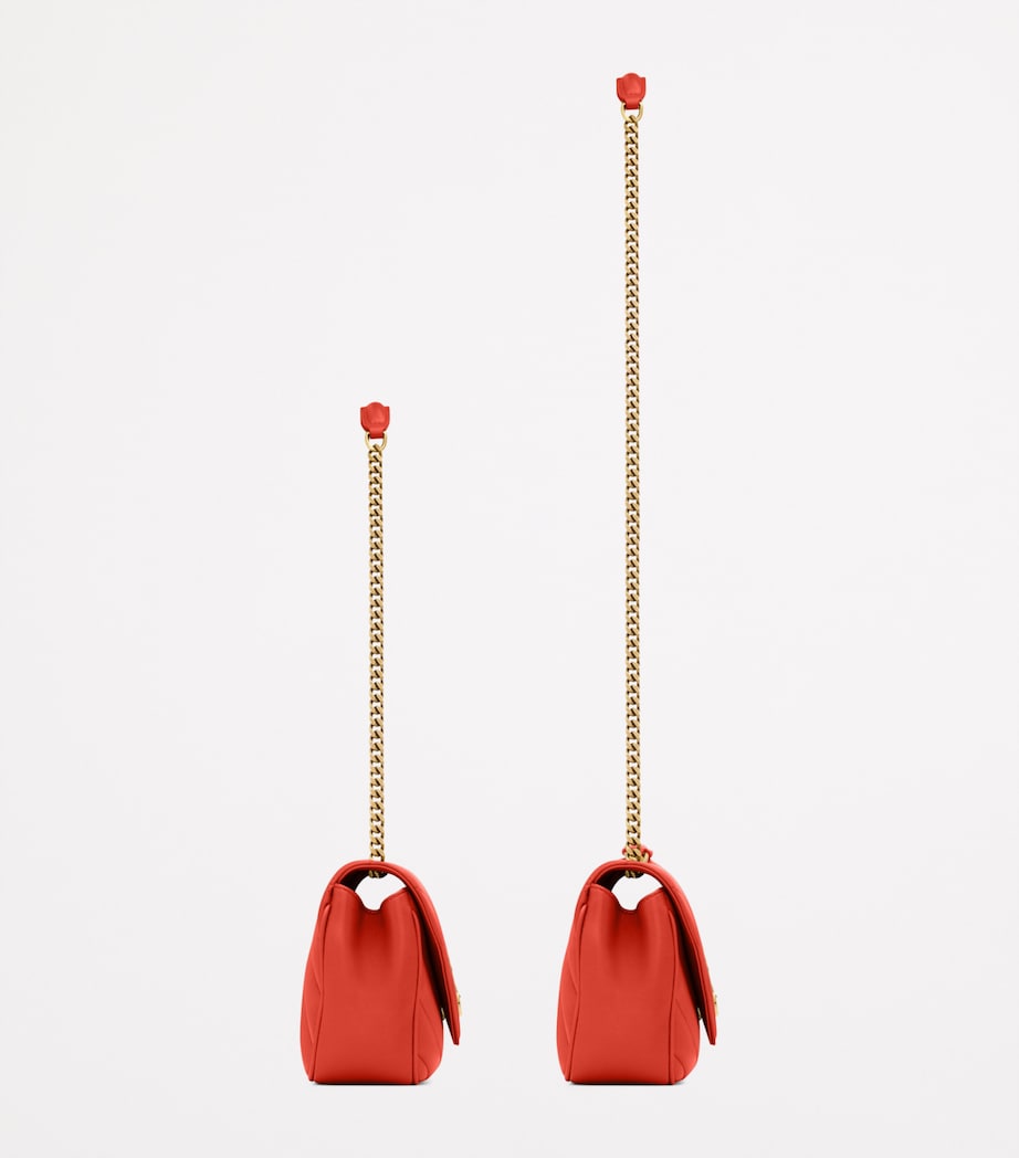 Small Leather Loulou Shoulder Bag 7427 Image 4