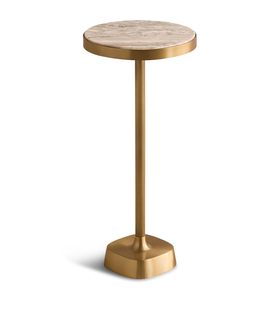 Soho Home Arlon Side Table Brass Image 1