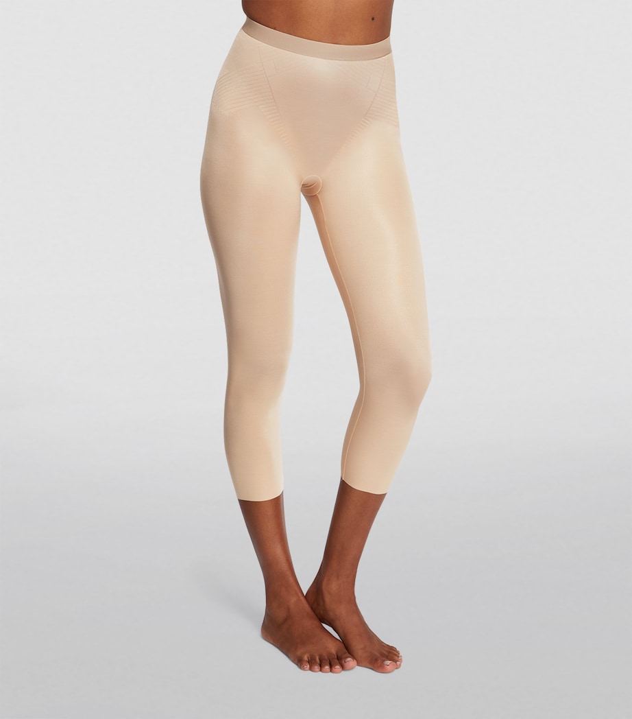 SPANXshape Invisible Capri Pants - Medium Control CHAMPAGNE BEIGE Image 2