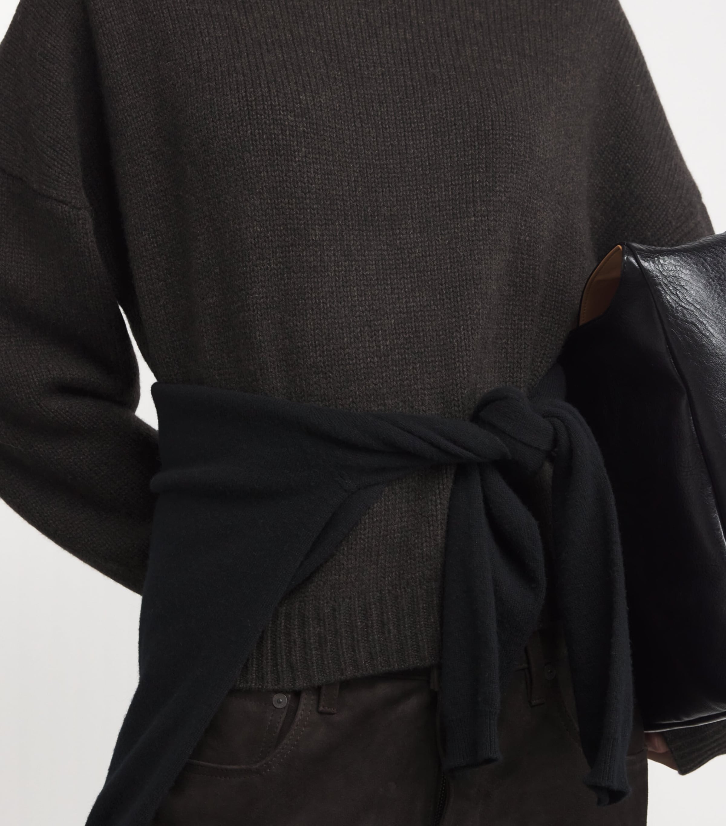 Organic Cashmere Anong Sweater CHOCOLAT Image 6