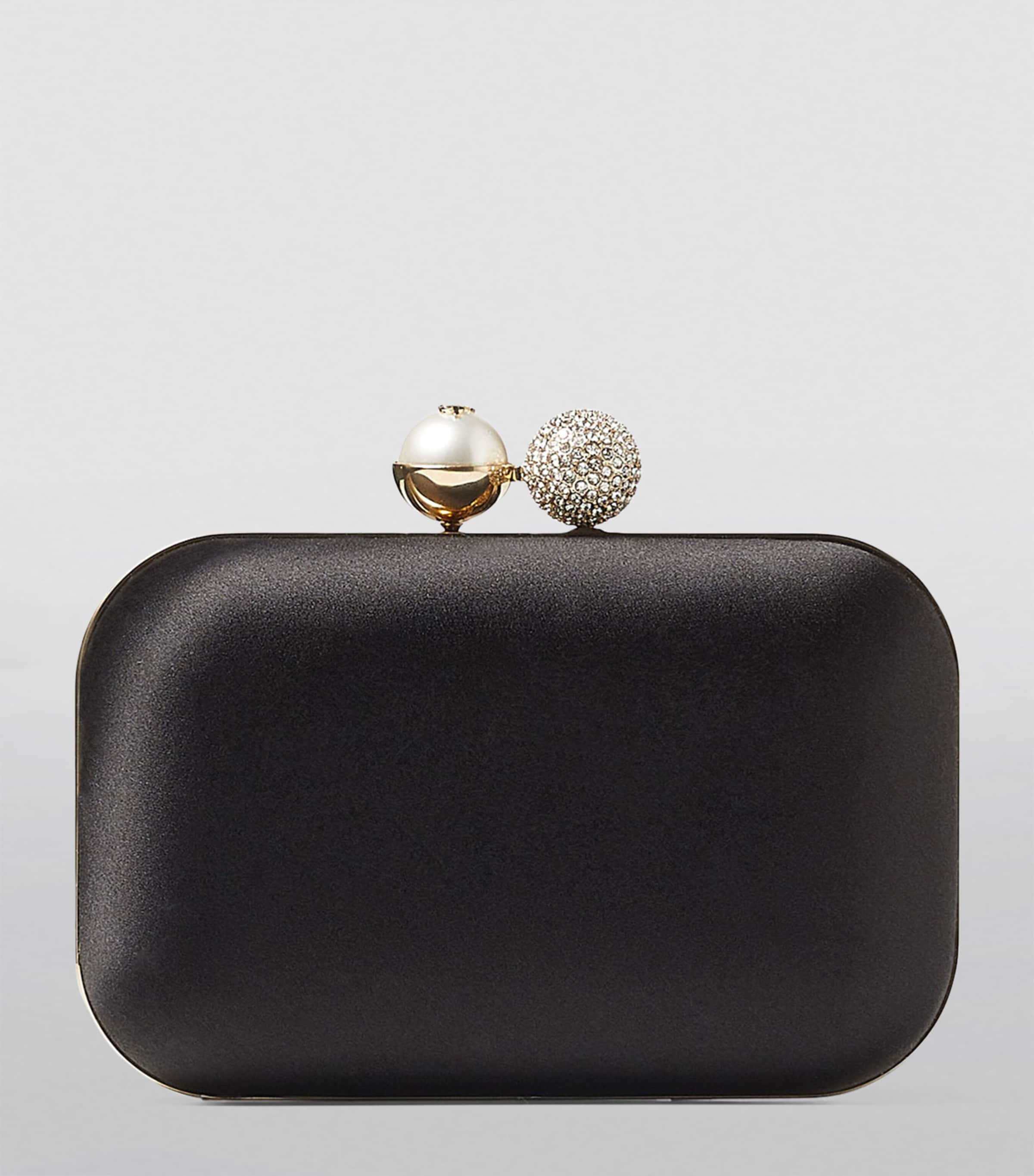 Cloud Clutch Bag BLACK Image 3