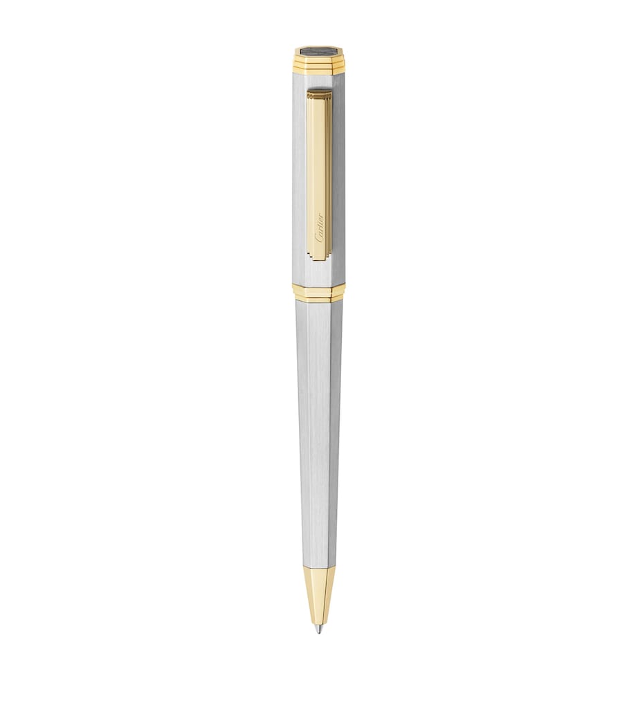 Cartier Vendôme Louis Cartier Ballpoint Pen Silver Image 1
