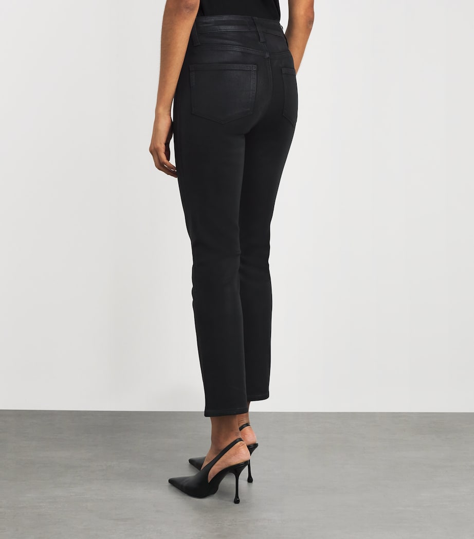 Coated Cindy Mum Jeans BLACK FOG LUX COATNG Image 4