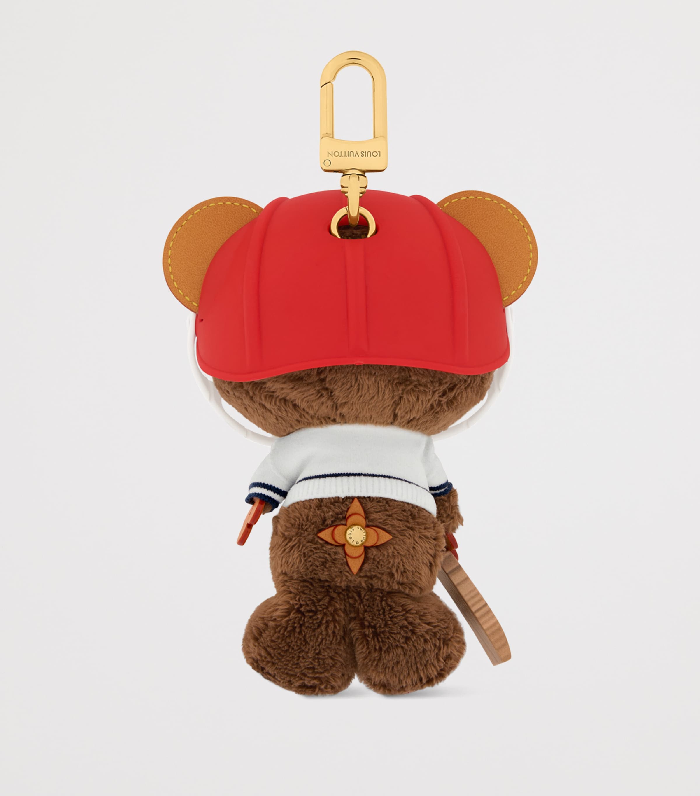 LOUIS VUITTON Louis Bear Cricket Bag Charm Multicoloured Image 3