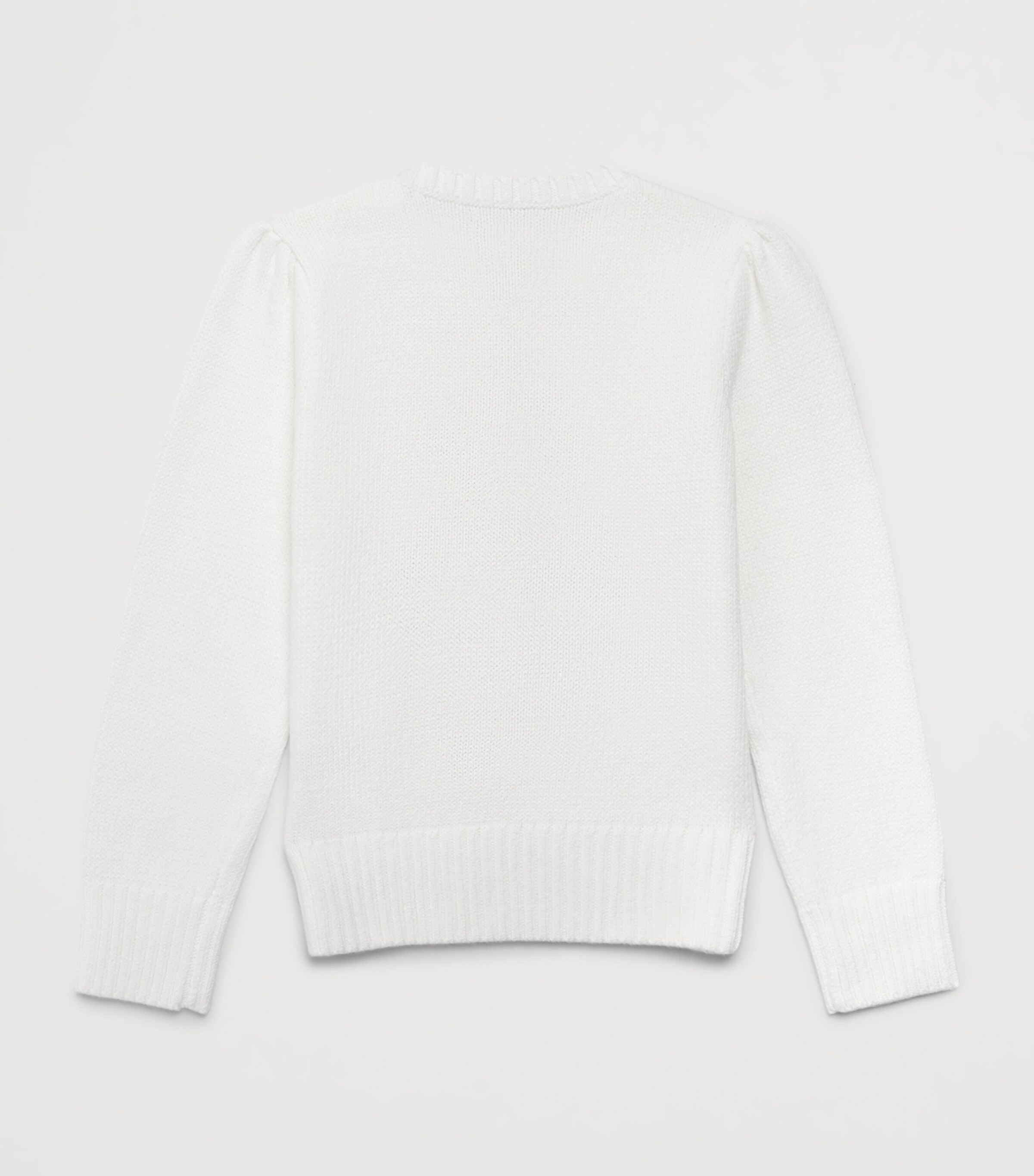 Ralph Lauren Kids Polo Bear Sweater (2-7 Years) White Image 2