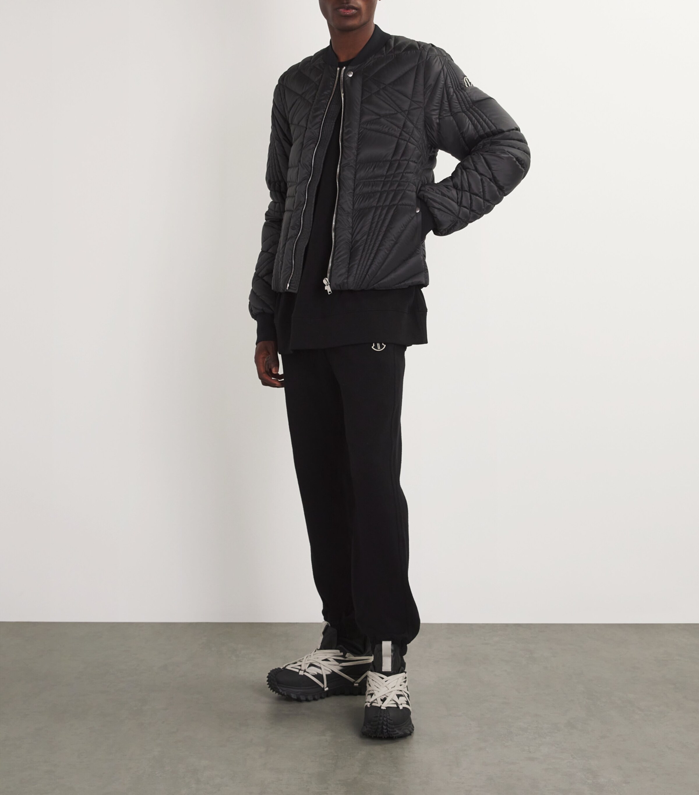 Rick Owens x Moncler Megapenta Flight Puffer Jacket | Harrods UK