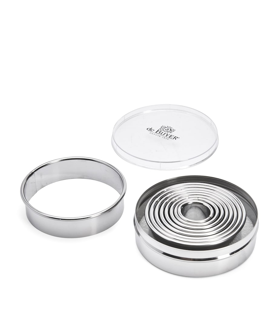 Steel Biscuit Cutters (Set of 9) STEEL Image 1