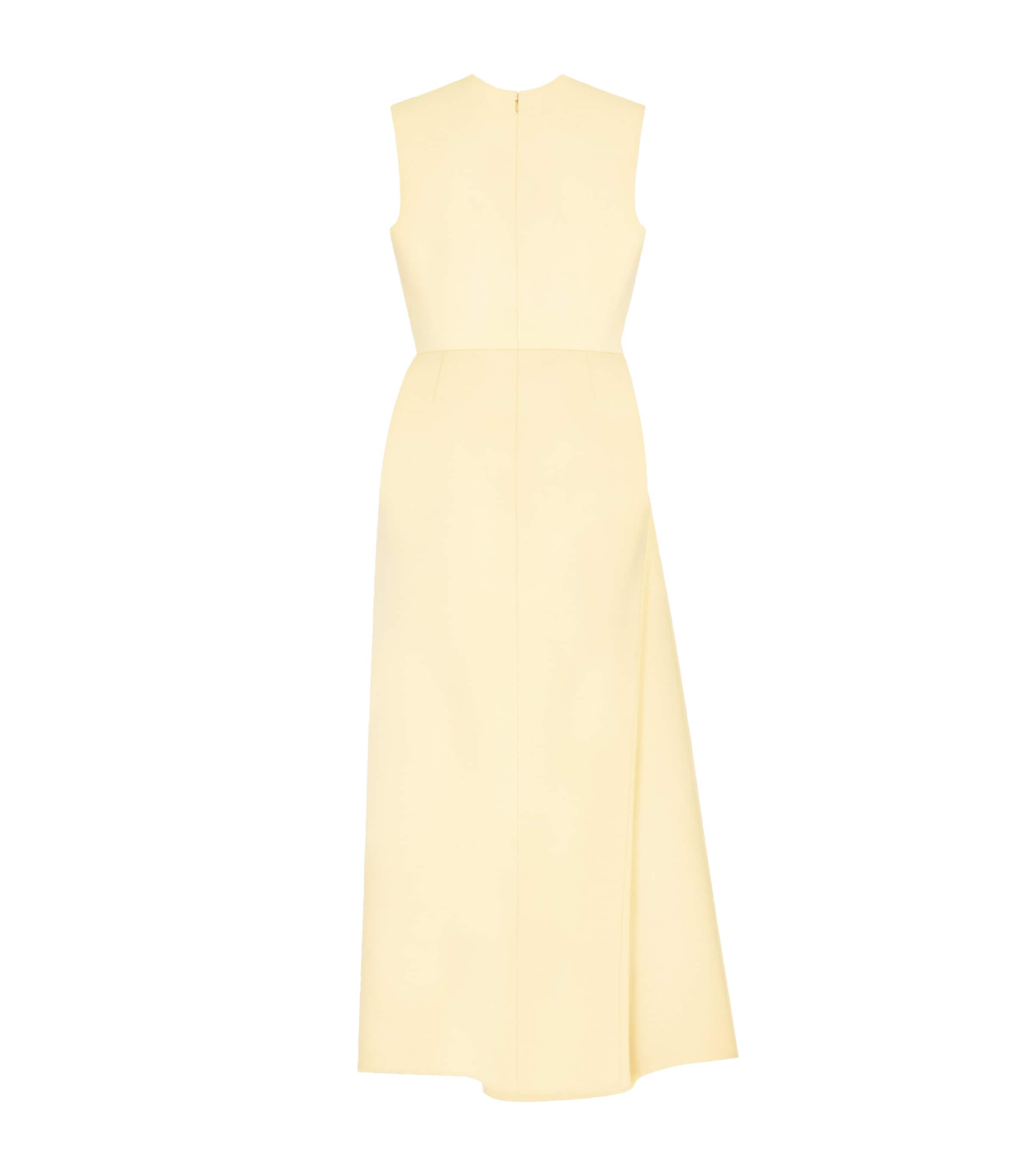 Silk Midi Dress BUTTER Image 2