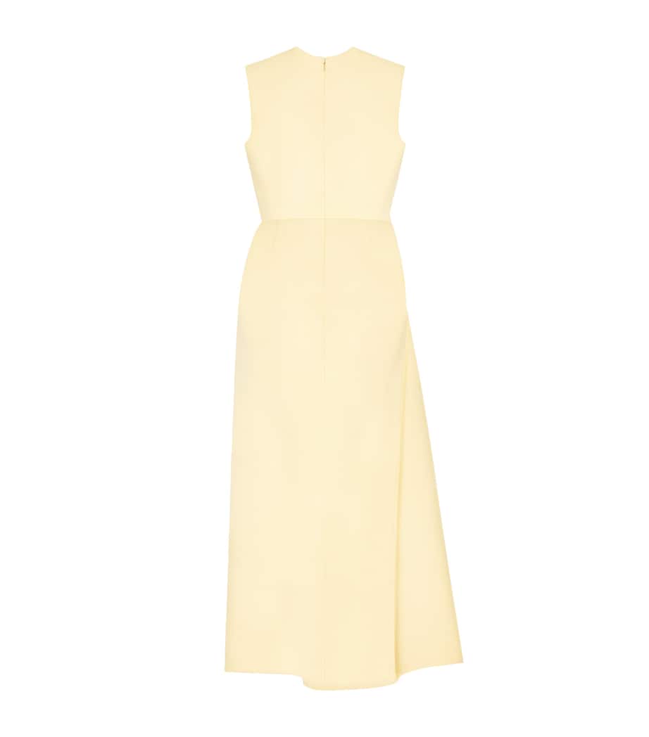 Silk Midi Dress BUTTER Image 2