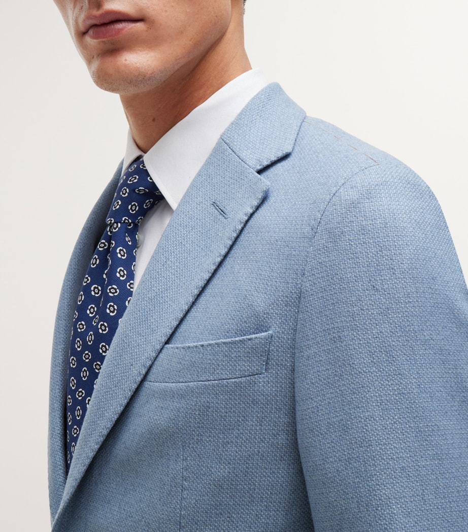 Virgin Wool-Cashmere Slim Blazer 460 Image 6