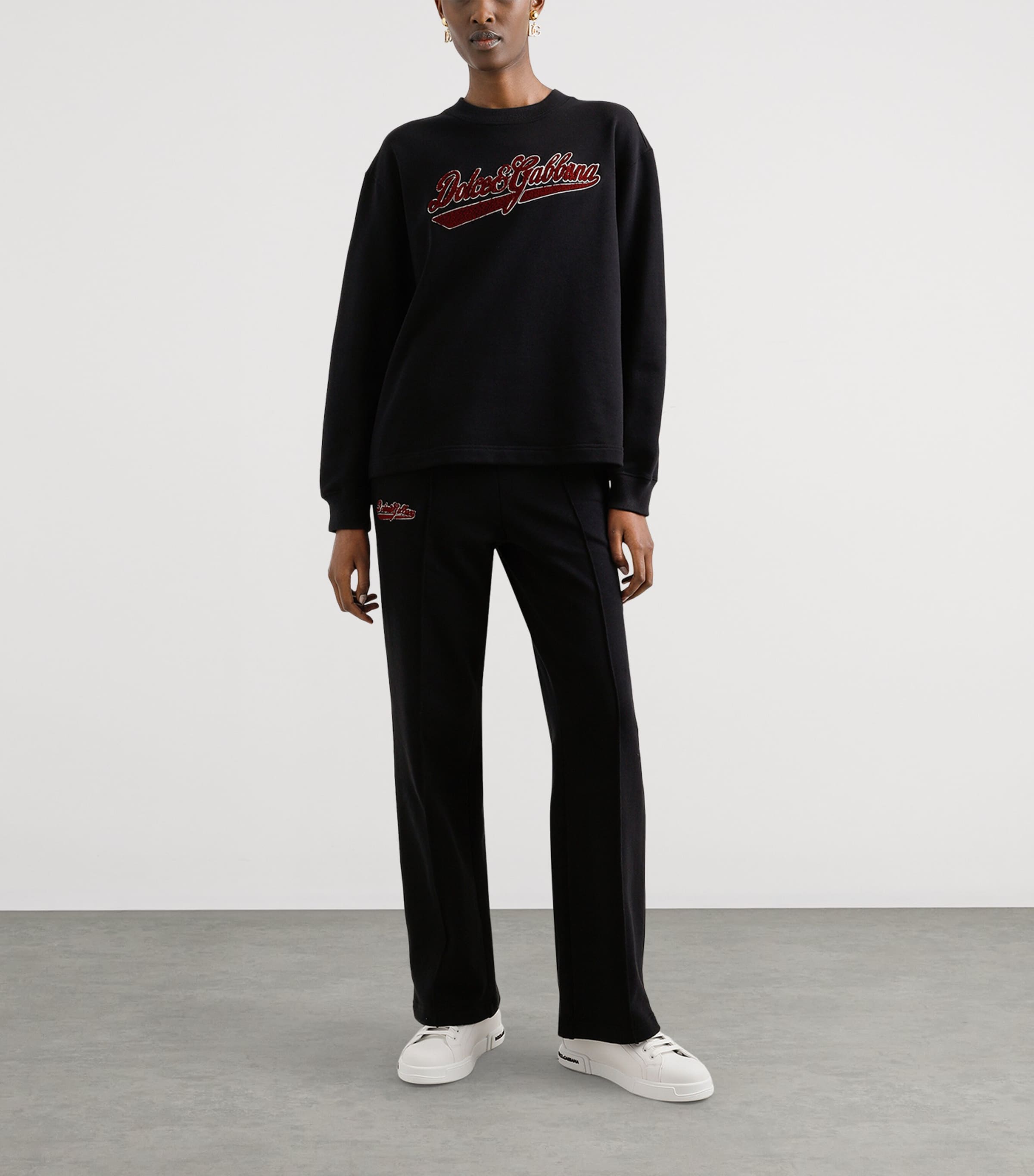 Cotton Logo Sweatpants FANTASY Image 2