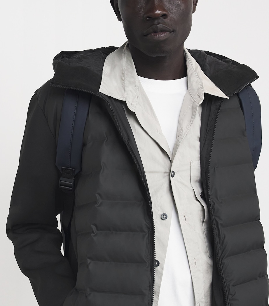 Fleece Hybrid Safi Jacket 01 BLACK Image 6