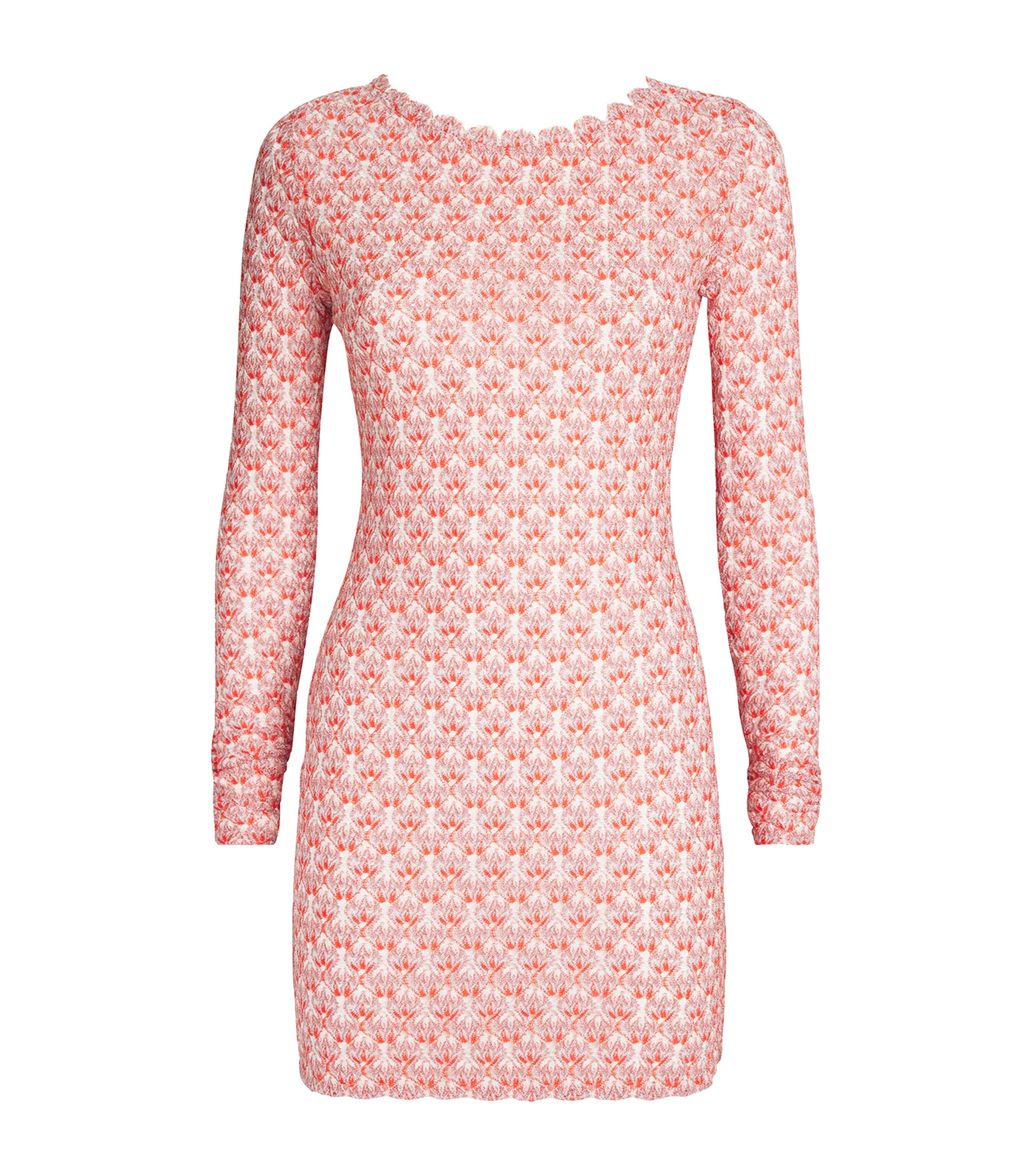 Missoni Metallic-crochet Mini Dress